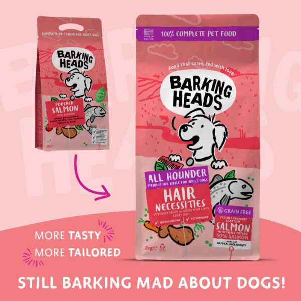 Barking Heads All Hounder Hair Necessities Salmon-Alifant Food Supply