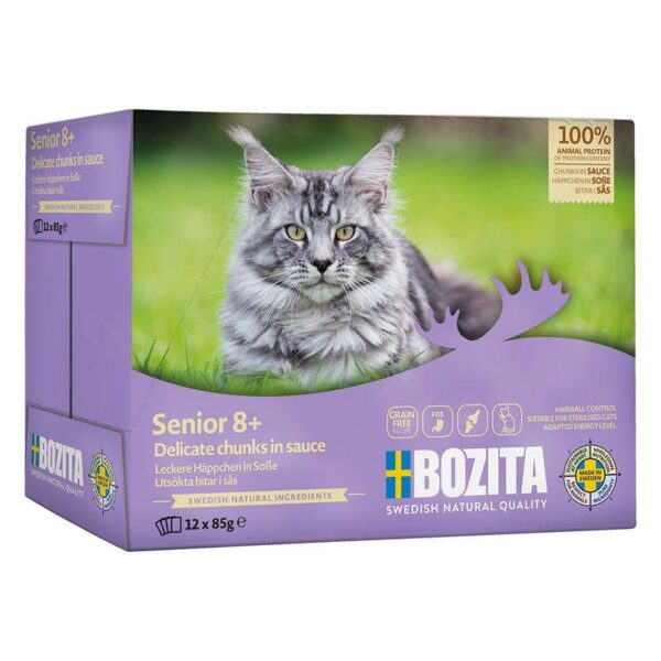 Bozita Morsels in Sauce Senior 8+ Saver Pack 24 x 85g-Alifant food Supply