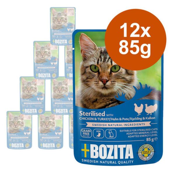 Bozita Sterilised Chunks in Sauce 12 x 85g-Alifant Food Supply