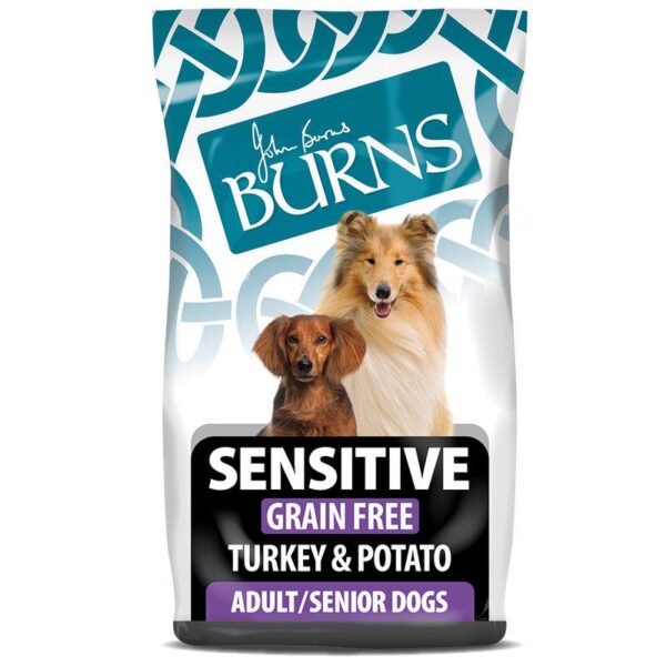 Burns Adult & Senior Sensitive Grain-Free - Turkey & Potato-Alifant Food Supply