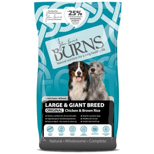 Burns Large and Giant Breed Original - Chicken & Rice-Alifant supplier