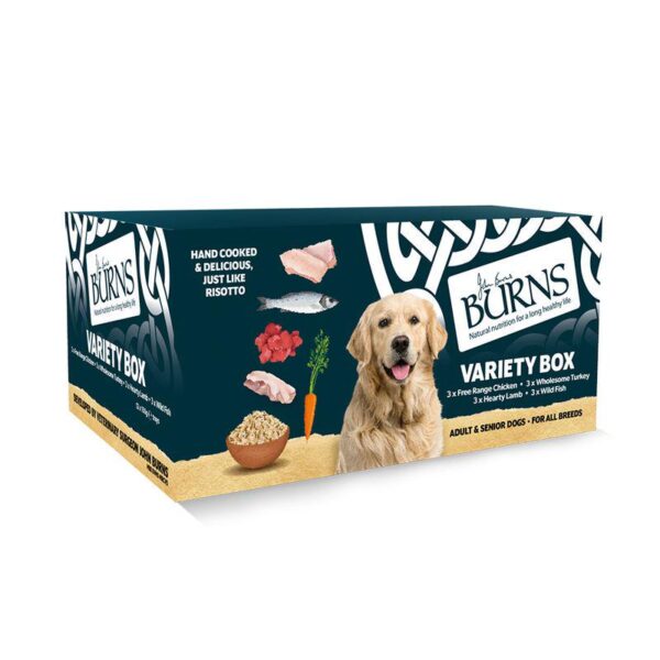 Burns Variety Box Wet Dog Food 12 x 150g - Alifant Food Supplier
