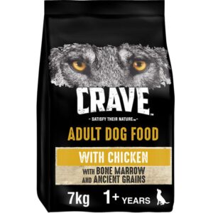 CRAVE Adult with Chicken, Bone Marrow & Ancient Grains Dry Dog Food-Alifant Food Supply