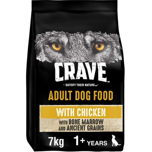 CRAVE Adult with Chicken, Bone Marrow & Ancient Grains Dry Dog Food-Alifant Food Supply