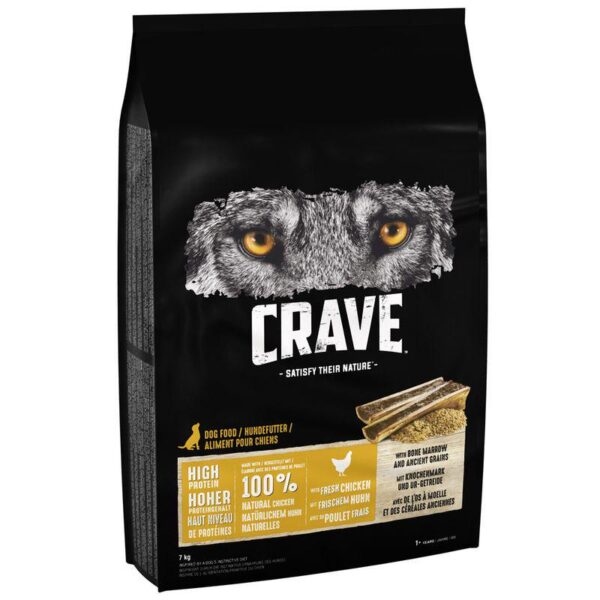 CRAVE Adult with Chicken, Bone Marrow & Ancient Grains Dry Dog Food-Alifant Food Supplier