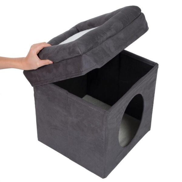 Collapsible Cube Cat Den - Alifant Food Supplier