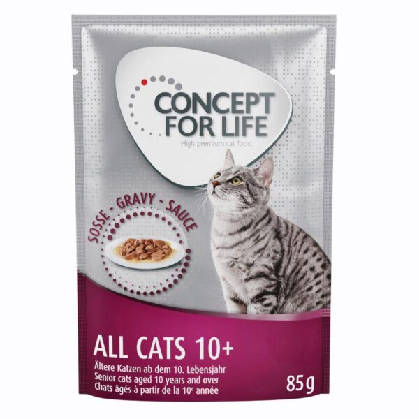 Concept for Life All Cats 10+ in Gravy-Alifant food Supply