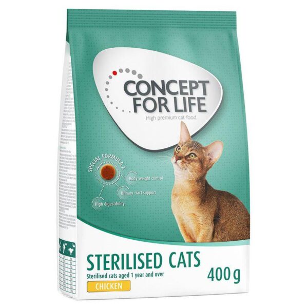 Concept for Life Sterilised Cats - Chicken-Alifant food Supply