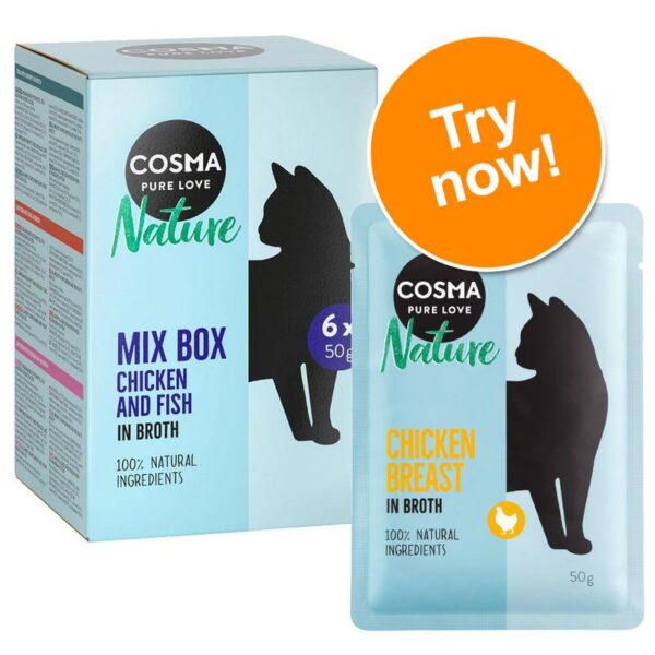 Cosma Nature Pouches Mixed Trial Pack-Alifant Food Supply