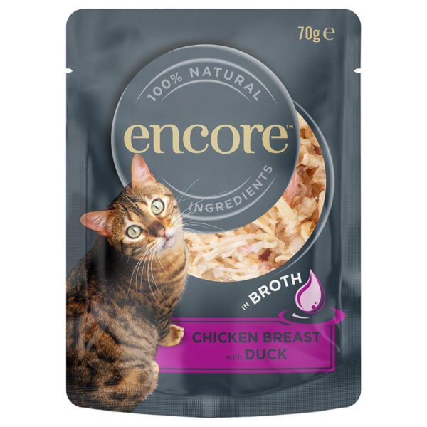 Encore Cat Broth Pouch 16 x 70g-Alifant Food Supplier