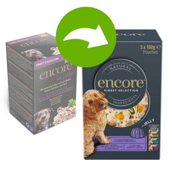 Encore Dog Jelly Pouch Multipack 100g-Alifant Food Supplier