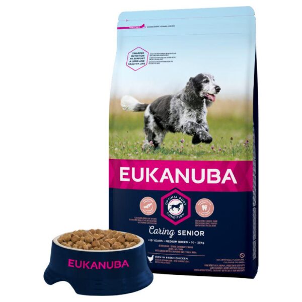 Eukanuba Caring Senior Medium Breed - Chicken-Alifant Food Supplier