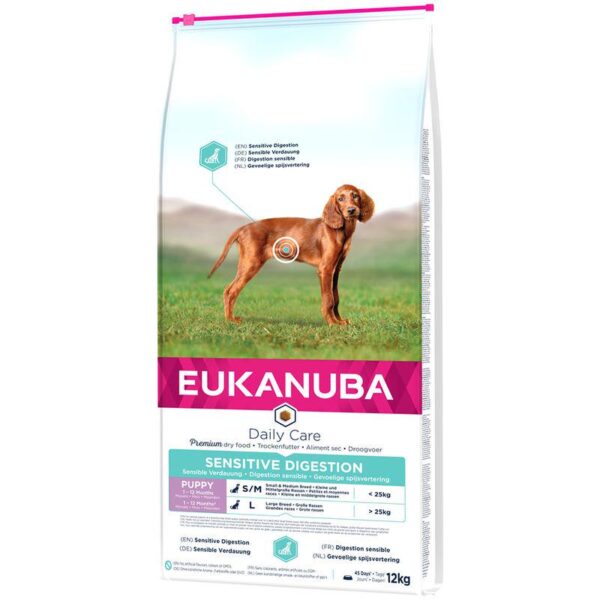 Eukanuba Daily Care Puppy Sensitive Digestion with Chicken & Turkey-Alifant Food Supplier