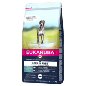 Eukanuba Grain-Free Large Breed Adult with Ocean Fish-Alifant Food Supply