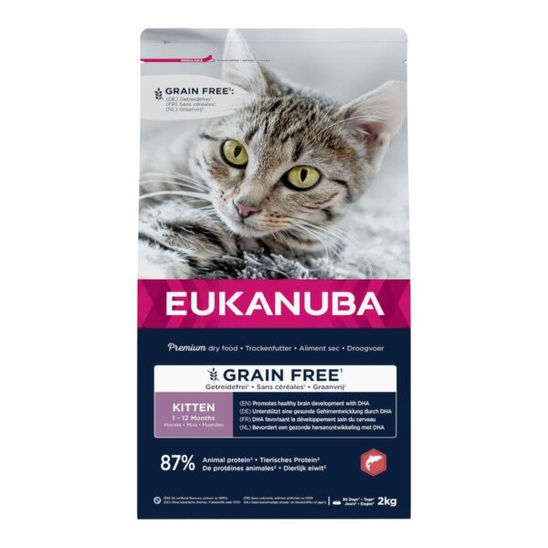 Eukanuba Kitten Grain-Free Rich in Salmon-Alifant Food Supplier