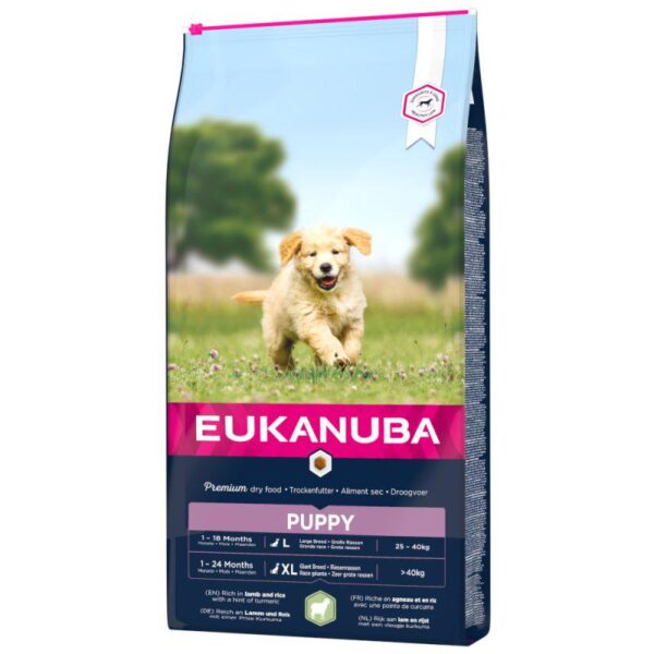 Eukanuba Puppy Large & Giant Breed – Lamb & Rice-Alifant Food Supplier