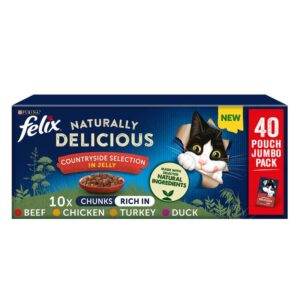 Felix Naturally Delicious 40 x 80g-Alifant Food Supply