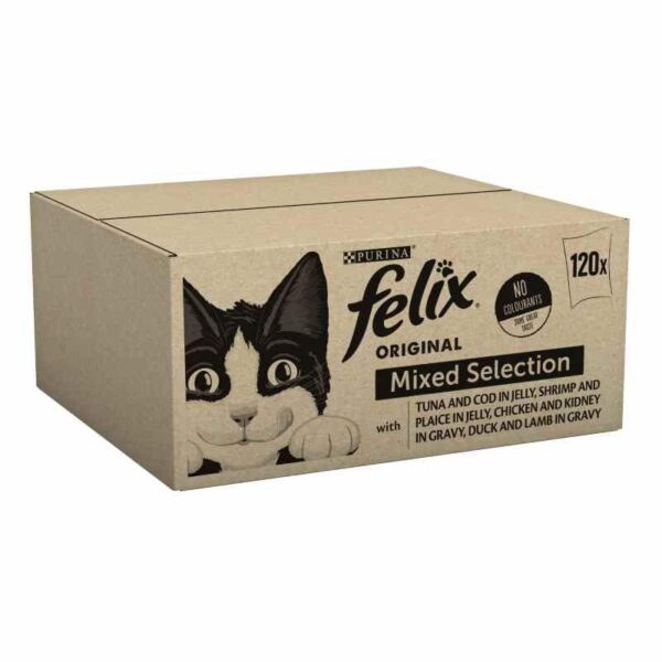 Felix Original Pouches 120 x 100g-Alifant Food Supply