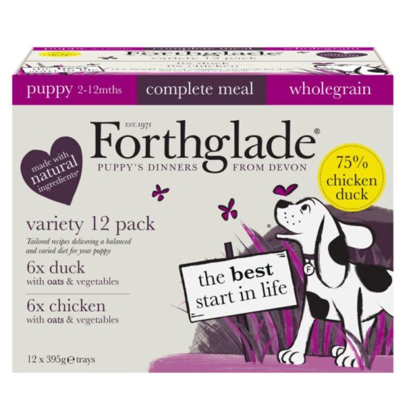Forthglade Complete Meal Wholegrain Puppy Dog - Duck & Chicken-Alifant Food Supplier
