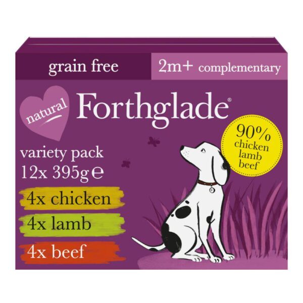 Forthglade Just 90% Grain-Free Dog - Mixed Pack-Alifant Food Supply