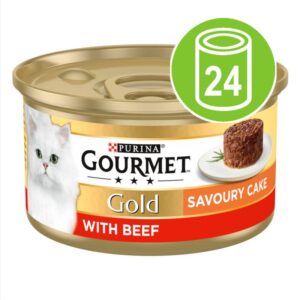 Gourmet Gold Savoury Cake Saver Pack 24 x 85g-Alifant Food Supplier