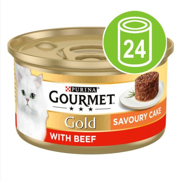 Gourmet Gold Savoury Cake Saver Pack 24 x 85g-Alifant Food Supplier
