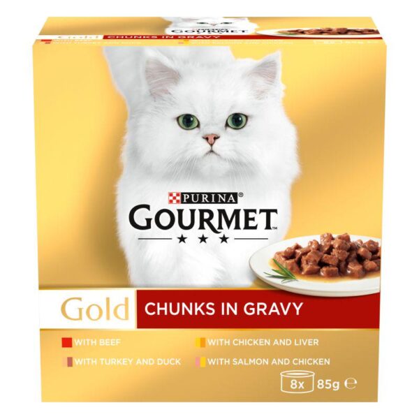 Gourmet Gold Tender Chunks Mega Pack 96 x 85g-Alifant Food Supplier