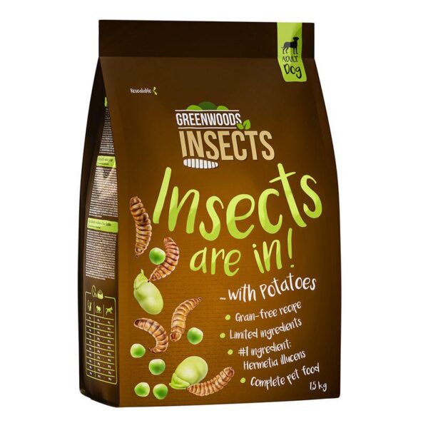 Greenwoods Insects with Potatoes, Peas & Fava Beans-Alifant Food Supply