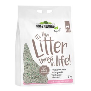 Greenwoods Natural Clay Clumping Cat Litter-Alifant Food Supply