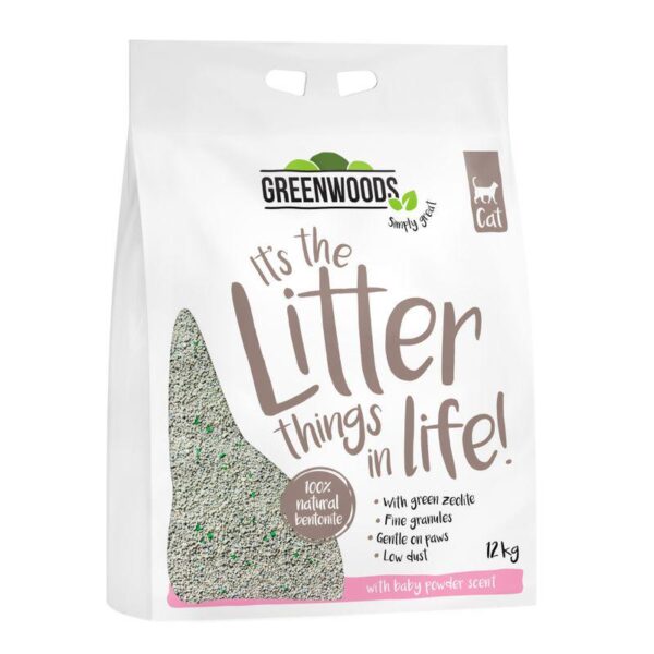 Greenwoods Natural Clay Clumping Cat Litter-Alifant Food Supply