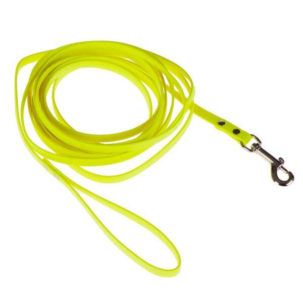 Heim Biothane® Long Dog Lead - Fluorescent Yellow- Alifant Food Supply