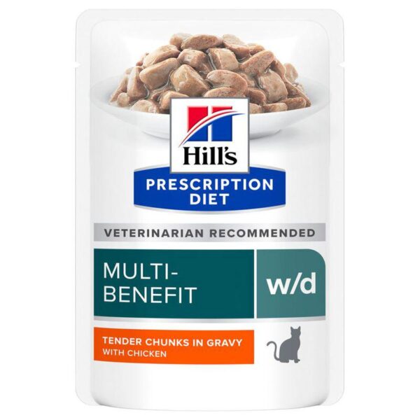 Hill’s Prescription Diet Feline w/d Multi-Benefit - Chicken-Alifant Food Supplier