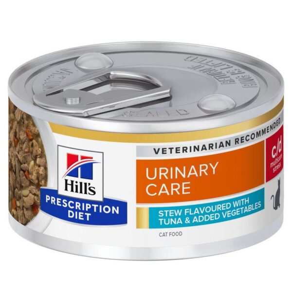 Hill's Prescription Diet c/d Multicare Stress Stew with Tuna & Vegetables-Alifant Food Supply