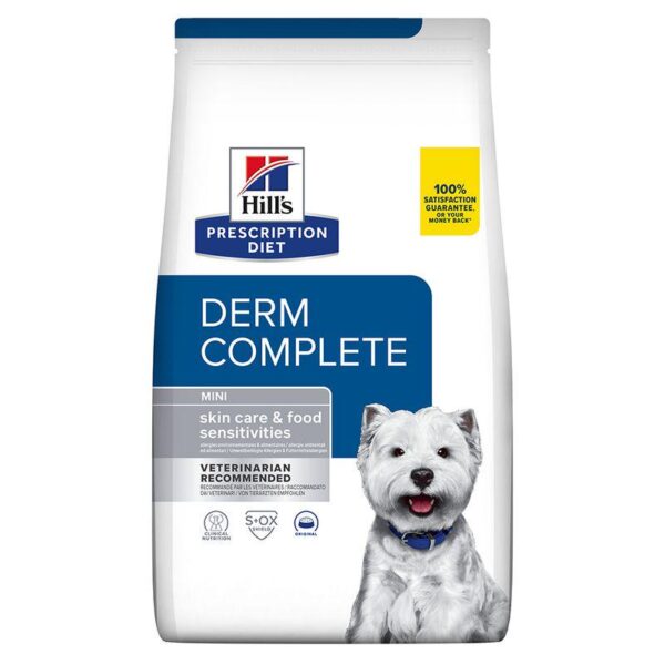 Hill’s Prescription Diet Canine Mini Derm Complete Dry Dog Food-Alifant Food Supplier