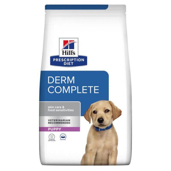 Hill's Prescription Diet Canine Puppy Derm Complete Dry Dog Food-Alifant Food Supplier