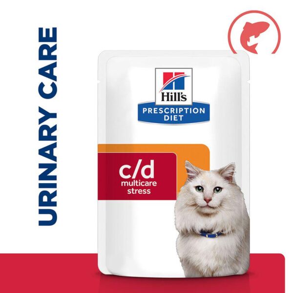 Hill's Prescription Diet Feline c/d Urinary Stress - Salmon-Alifant food Supply