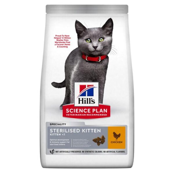 Hill’s Science Plan Sterilised Kitten Chicken-Alifant Food Supplier