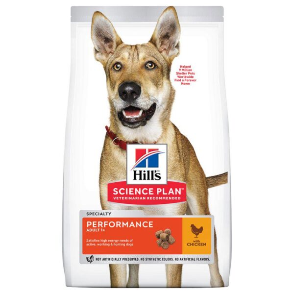 Hill's Science Plan Adult 1-6 Performance Medium with Chicken-Alifant Food Supply