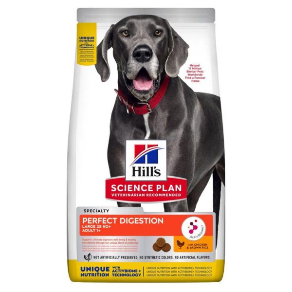 Hill's Science Plan Adult 1+ Perfect Digestion Large Breed with Chicken-Alifant Food Supplier