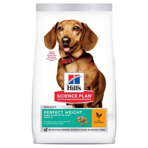 Hill's Science Plan Adult 1+ Perfect Weight Small & Mini with Chicken-Alifant Food Supply