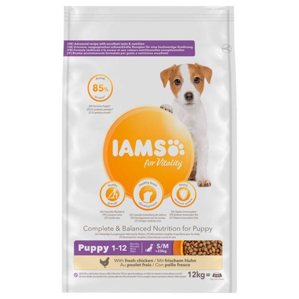 IAMS Advanced Nutrition Puppy & Junior Small & Medium Dog - Chicken-Alifant Food Supplier