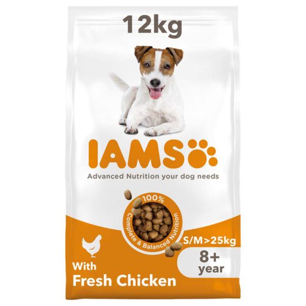 IAMS Advanced Nutrition Senior Small & Medium Dog - Chicken-Alifant Food Supplier