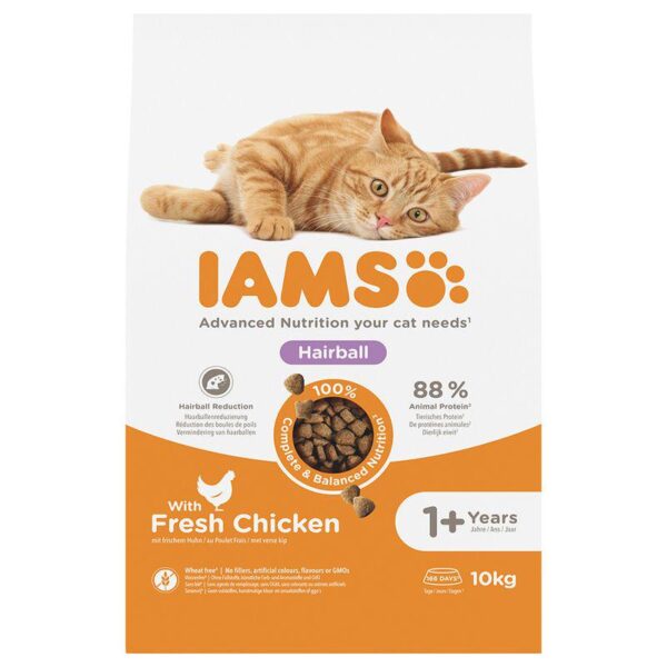 IAMS Advanced Nutrition Hairball with Chicken-Alifant Food Supply
