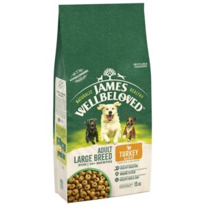 James Wellbeloved Adult Hypoallergenic Large Breed - Turkey & Rice-Alifant Food Supplier