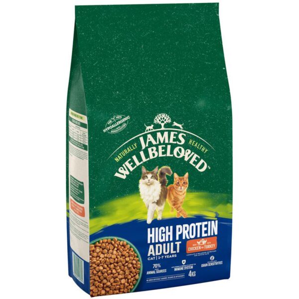 James Wellbeloved Adult Cat Hypoallergenic High Protein - Chicken & Turkey-Alifant supplier