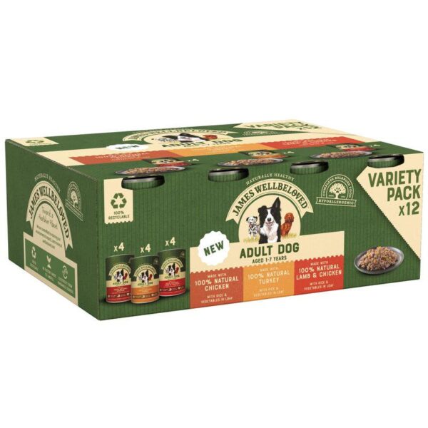 James Wellbeloved Adult Hypoallergenic Cans - Turkey, Lamb and Chicken in Loaf-Alifant Food Supply