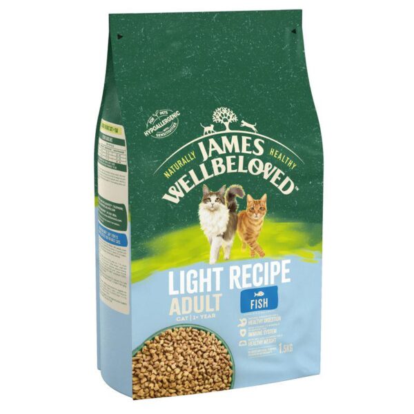 James Wellbeloved Adult Cat Hypoallergenic Light - Fish-Alifant Food Supplier