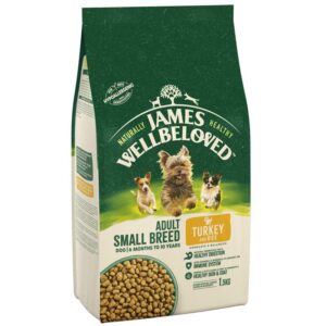 James Wellbeloved Adult Hypoallergenic Small Breed - Turkey & Rice