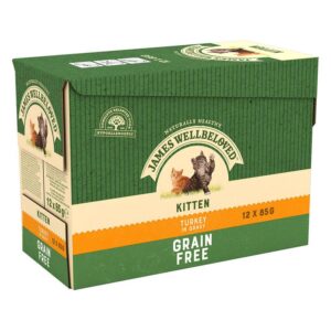 James Wellbeloved Kitten Hypoallergenic Pouches - Turkey-Alifant Fod Supply