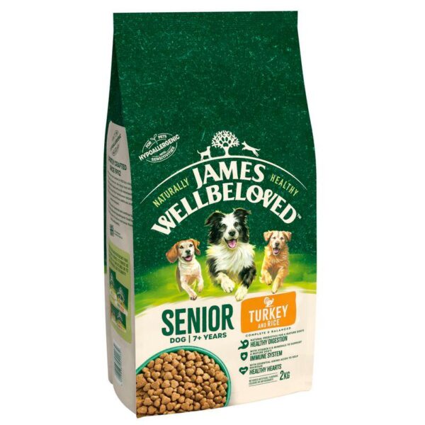 James Wellbeloved Senior Hypoallergenic - Turkey & Rice-Alifant Food Supplier